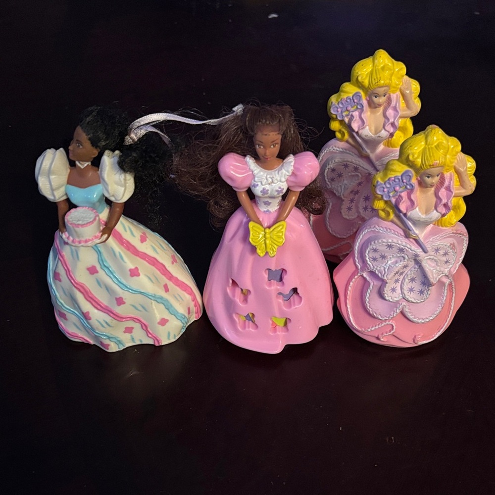 Vintage 1990’s McDonald’s Barbie Doll Toys.